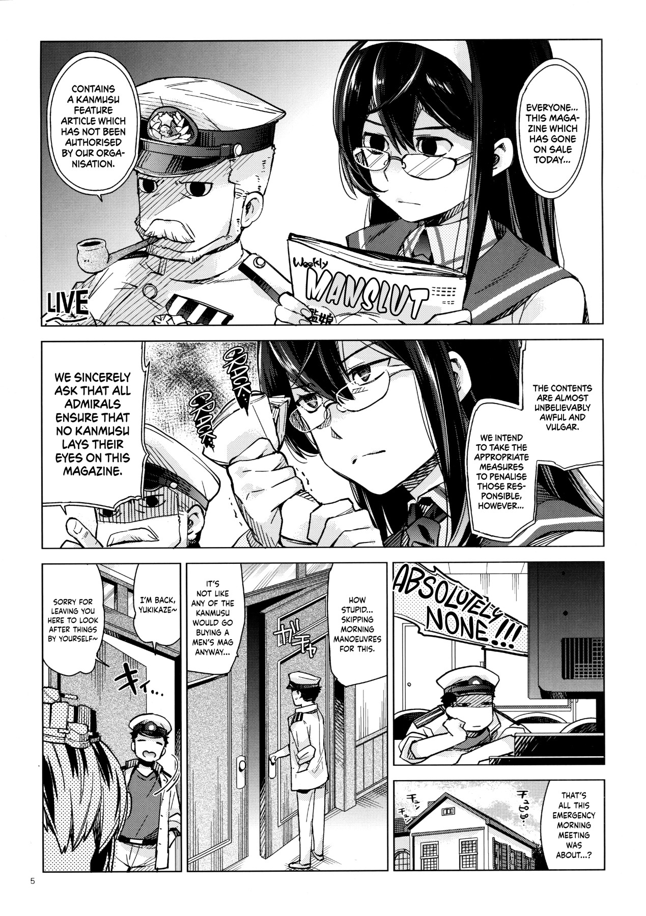 Hentai Manga Comic-Is Yukikaze a No?-Read-3